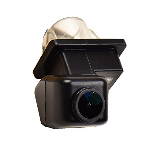 Reversing Camera Integrated in Number Plate Light License Rear View Backup Camera Waterproof Night Vision for Mercedes Benz A Class W176 / C Class W204 / E Class W212 W207 C207
