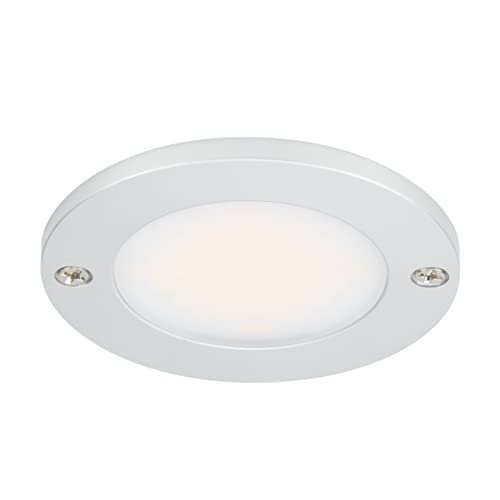 Armacost Lighting Disc Low Profile Under Cabinet LED Puck Light, Matte Silver 2…