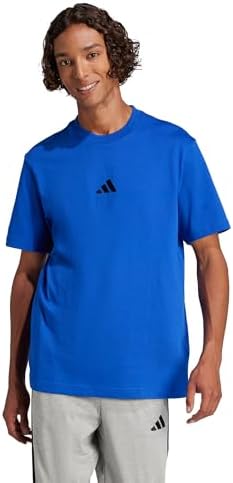 Uomo Essentials Small Logo Single Jersey Shirt, Team Royal Blue/Black, S