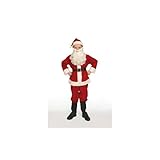 Complete Santa Claus Suit Set Child Costume Size 4-6 Small
