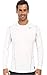 Nike Men's Hyperwarm Lite Fitted L/S Crew White/Cool Grey/Cool Grey T-Shirt XL