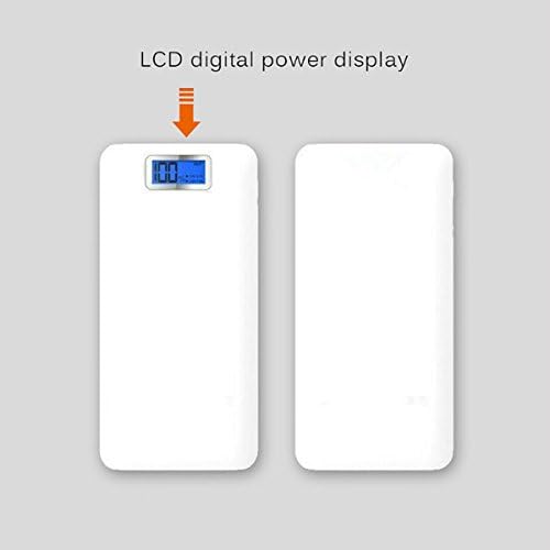 power bank Eltin - HG14 three outputs, max is 2A LED digital power display portable and slim size new safe A grade li-polymer capacity:10000mAh double protection systems material: ABS (white)