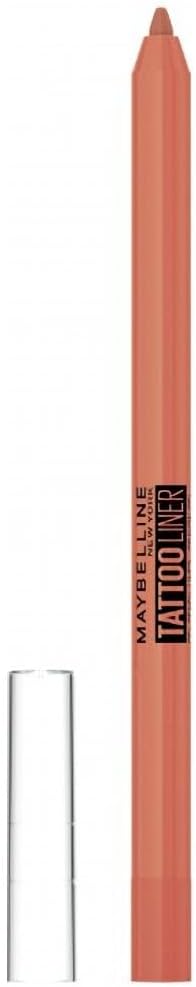 Maybelline Tattoo Liner Eyeliner 303 Orange Flash Gel Pencil