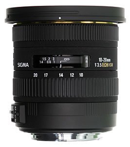 Sigma 10-20mm F/3.5 EX DC HSM ELD SLD Aspherical Super Wide Angle Lens For Sony Digital SLR Cameras