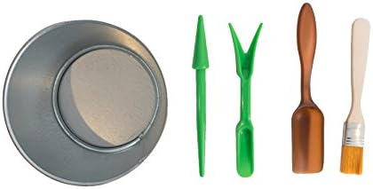 6 Pcs Succulent Transplanting Mini Garden Hand Tools Set with Plant Pot - for Indoor/Outdoor Garden Plant Care