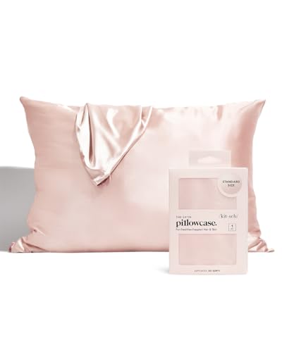 Kitsch 100% Satin Pillowcase with Zipper | Softer