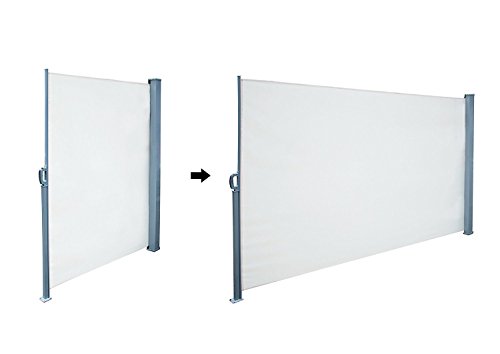 Simlife Privacy Screen Shade Retractable Side Awning Patio Balcony