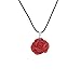 CHOP MALL® Big Red Rose Flower Necklace