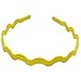 Plastic Hairbands - Hard Headbands - 12 Pack Colorful Hairband by CoverYourHair (Zig Zag Headband -12 Pack)