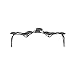 Minuteman International Contours Wrought Iron Hearth Fireplace Candelabra