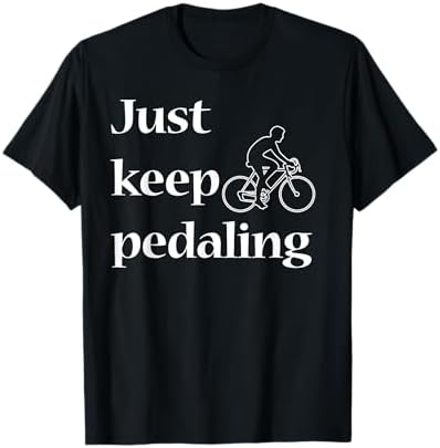 Pedal Further Cycling T-Shirt : Clothing, Shoes & Jewelry