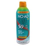 No-Ad Spf#50 Continuous Spray Kids 10oz