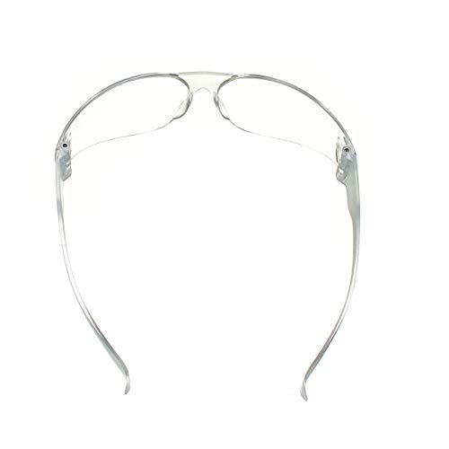 GIlH Safety Glasses Spectacles Lab Eye Protection Protective Eyewear Clear Lens - Thumbnail 3