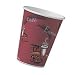SOLO OF16BI-0041 Single-Sided Poly Paper Hot Cup, 16 oz. Capacity, Bag of 50)