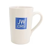 JW.org Mug Elegant Ceramic Mug -Great Present for Jehovah¡¯s Witnesses White Mug with JW.ORG Logo- 12 Ounce