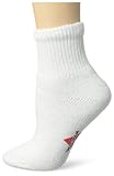 Wigwam Women's King Cotton Low Heavyweight Quater Sock, White, Medium