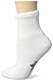 Wigwam Women's King Cotton Low Heavyweight Quater Sock, White, Medium