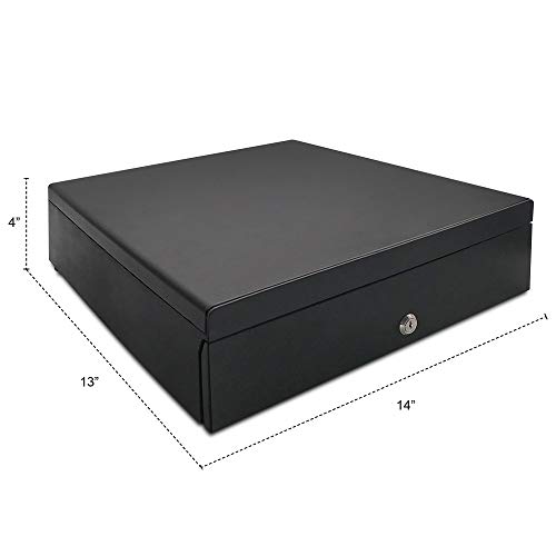 Apelila POS Cash Register Money Drawer with Removable Coin 4 Bills and 4 Coins Tray for Supermarket, Shop, Department Store, Drugstore (4 Bill & Coins) - Thumbnail 5