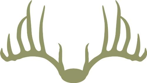 Monster Rack Wall Decal (Olive - Medium) - Big Game Collection