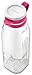 Ello Elsie Glass Water Bottle with Silicone Stopper | 22 oz | Pink