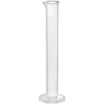 EISCO Graduated Cylinder, 50mL - Class B Tolerance - Octagonal Base - Polypropylene Plastic - Industrial Quality, Autoclavable