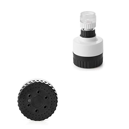 Clearance! Faucet Nozzle Filter,360 Degree Rotatable Swivel Double Mode Water Saver Faucet Nozzle Filter (black)