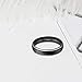 SOMEN TUNGSTEN 4mm Titanium Rings for Men Women Black Dome Two Tone Polish Wedding Band Size 10