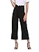 ROMWE Women's Comfy Lace Up High Waist Wide Leg Palazzo Pants