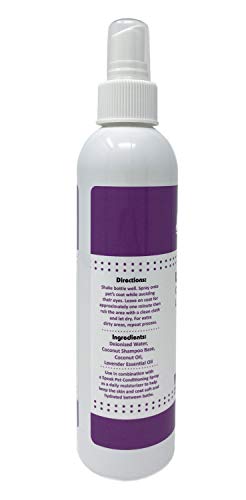 Speak Pet Products Natural Moisturizing Deodorizing Calming Lavender Daily Use Dog Waterless Bath Spray with Coconut Oil… - Image 3