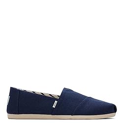 TOMS Women's Alpargata Recycled Cotton Canvas Slip