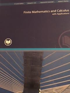 Finite Mathematics and Calculus with Applicatio... 1256778745 Book Cover