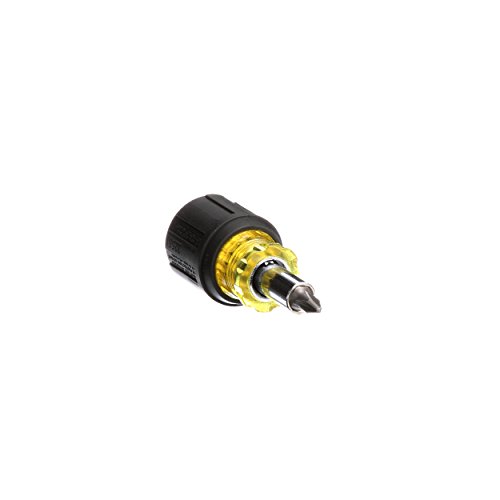 Klein Tools 6-in-1 Stubby Screwdriver - Image 4