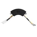 Arc-Shaped 250V 220μF Automatic Voltage Regulator AVR for 2KW-3KW 168F Gasoline Electric Generator Black