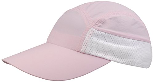 Juniper Taslon UV Cap with Removable Flap, One Size, Pink