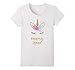 Womens Unicorn Squad Shirt, Unicorn T-Shirt Large White