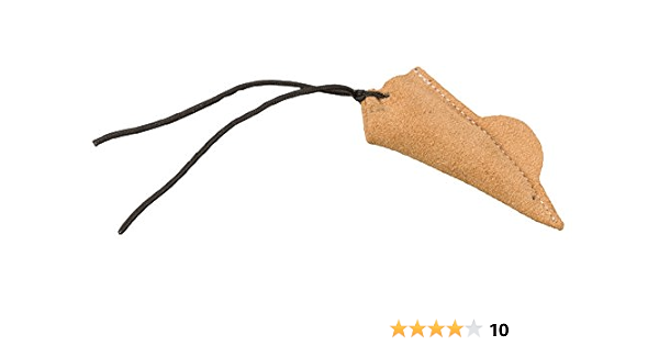 leather mouse cat toy