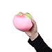 Anboor 3.5" Squishies Jumbo Slow Rising Kawaii Scented Cute Squishies Peach 1 Pcs Color Random