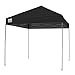 Quik Shade Expedition 10 x 10-Foot Instant Canopy, Straight Leg Outdoor Tent, 100 Square Feet of Shade for 8-12 People - Black