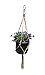 Hanging Basket Plant Hanger Holders for Indoor and Outdoor Jute Rope 36 Inch