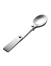 Cuchara plegable de acero inoxidable Energify para