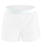 Soffe Big Girl's Elastic Waistband V Notch Legs Jersey Short