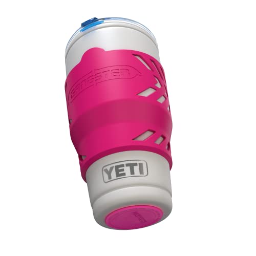 Gangster Armor Grip (Pink) for your tumbler cups fits 30 oz Yeti handle