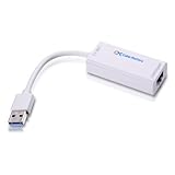 Cable Matters SuperSpeed USB 3.0 to RJ45 Gigabit Ethernet Network Adapter in White