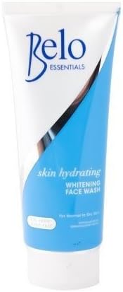 Belo Essentials Skin Hydrating Whitening Face Wash 100ml Removes Dirt and Impurities and Infuses the Skin with Oil-free Moisture