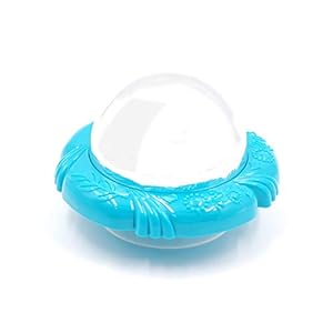 People Brain Builders Magic Reflection Ball – Blue – Mirror for Baby with Suction Cup