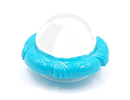 People Brain Builders Magic Reflection Ball – Blue – Mirror for Baby with Suction Cup
