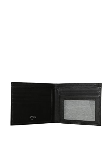 Bosca Men's Executive I.D. Wallet, Black, One Size