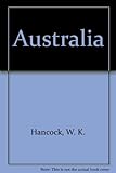 Front cover for the book Australia by W. K. Hancock