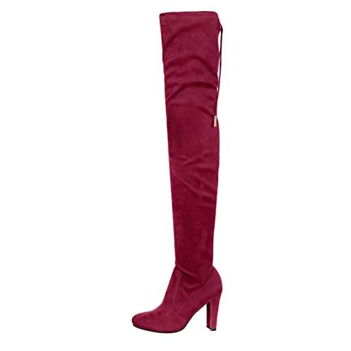 nature breeze thigh high boots