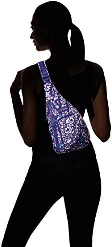 Vera Bradley Recycled Lighten Up Reactive Mini Sling Backpack, Belle Paisley 5 Vera Bradley Recycled Lighten Up Reactive Mini Sling Backpack, Belle Paisley